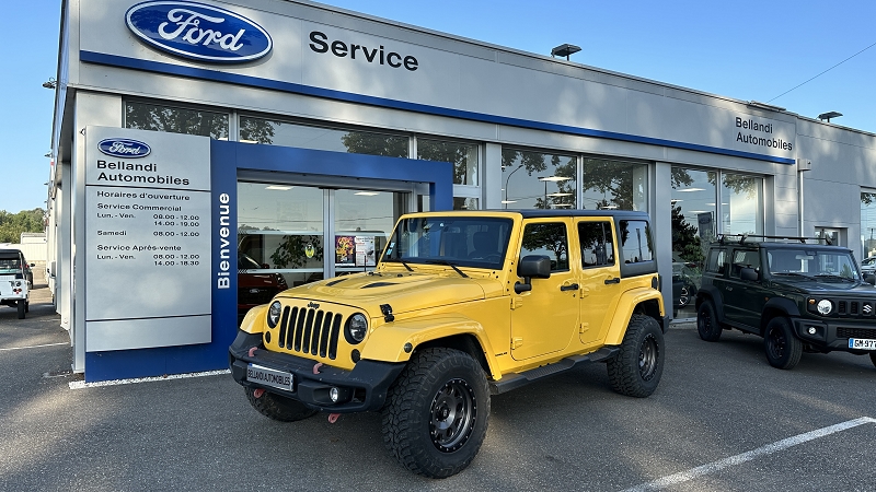 Jeep Wrangler 2.8 CRD FAP - BVA 2015 UNLIMITED SAHARA